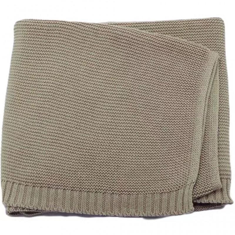 Personalized Embroidered Name Cotton Knit Stroller Blanket Baby Nap Soft Throw Sofa Bed