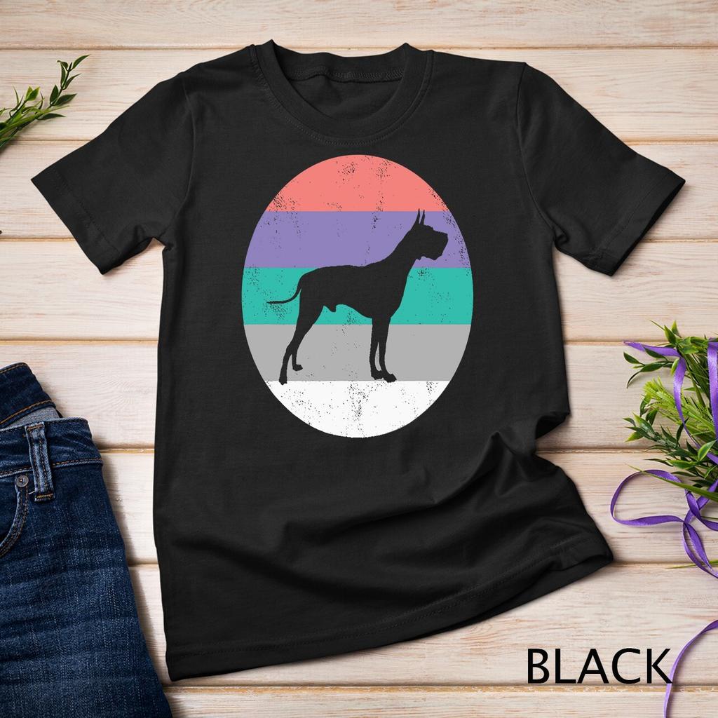 Great Dane Gift Shirt For Women & Girls Retro Cute Unisex T-shirt
