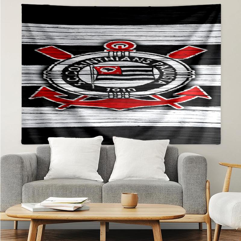 Football Club Emblem Tapestry Hanging for Bedroom,Livingroom, Playroom,Decor Art Room Wall Tapestry Holiday and Birthday Gifts