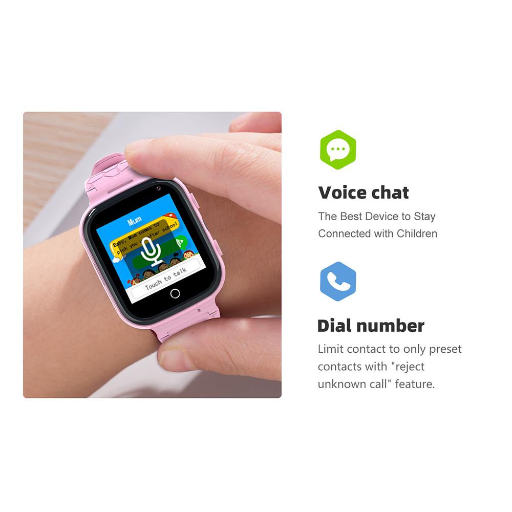 Детские умные часы с GPS-трекером, SOS-монитор, положение телефона, детские часы для IOS Android, подарок для мальчиков и девочек.