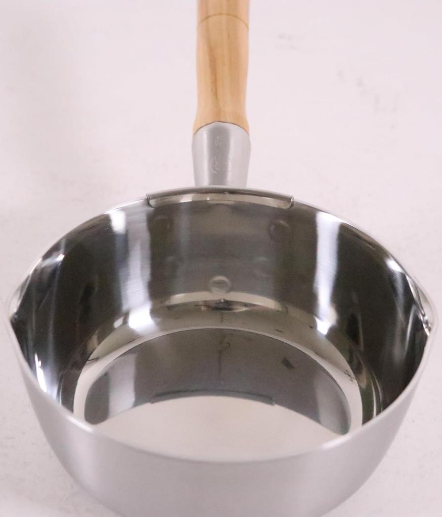 K steel snow flat pot 15cm three-layer