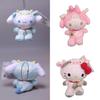 Delightful Kuromi My Melody Zodiac Cow Plush Toy Keychain With Cuddly Pendants Xmas Gift