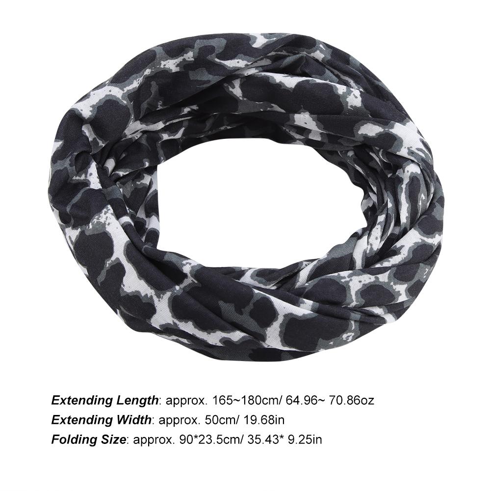 Reusable Loop Scarf Storage Bag with Zipper for Wallet Pocket Passport(Silver)