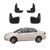4PCS Splash Guards Mudguards Compatible with Toyota Corolla AE120 Sedan 2002 2003 2004 2005 2006 2007 2008