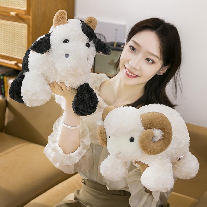 New Cocoa Series Party Cow Plush Toy Doll Cute Sheep Doll Doll Pillow