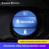 2025 New Car Fuel Filler Door Cover Fuel Tank Gas Caps Accessories For Skoda Octavia Kodiaq Enyaq iV Kamiq Scala Superb Fabia Ra