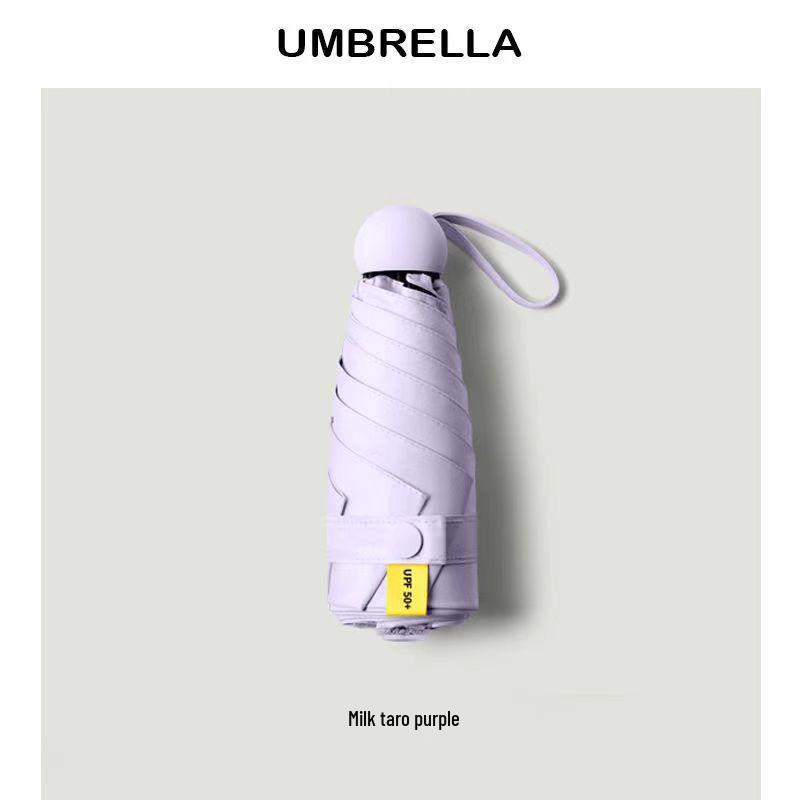 50% скидка на женский портативный солнцезащитный зонт - Защита от УФ-лучей, Ручное складывание, Зонт от дождя и солнца