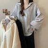 Womens V Neck Hooded Sweatshirt With Letter Print For Casual Autumn Wear
