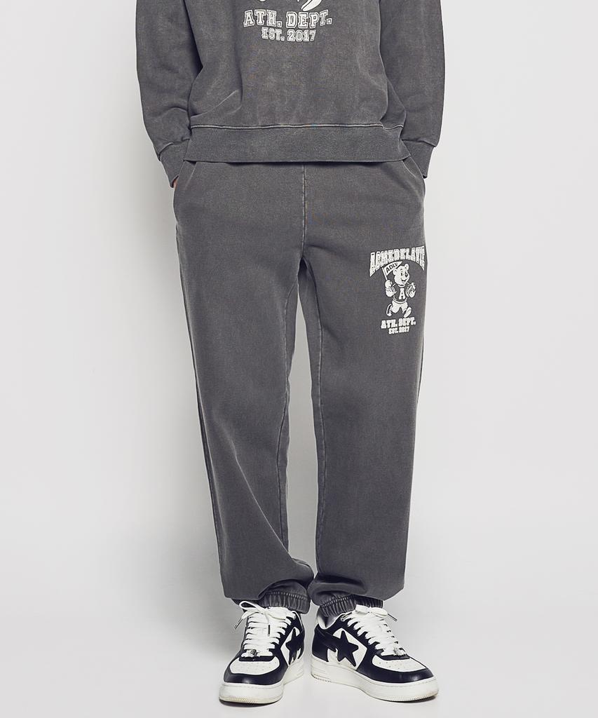 ACME DE LA VIE Football Ac Bear Pigment Jogger Pants (2 Color)