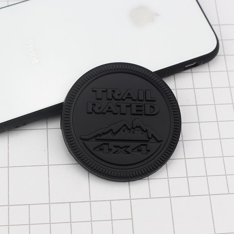 Jeep Внедорожник Compass Wrangler 4X4 Снежная Гора Металлическая Наклейка-Эмблема