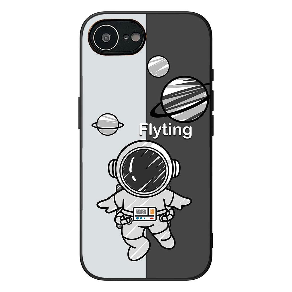 Чехол для Samsung Galaxy A05 A06 A14 A50 A51 A52 A12 A13 A17 A70 A07 A25 A26 A56 A23 M53 Case Креативный Дизайн Искусство Астронавт Луна