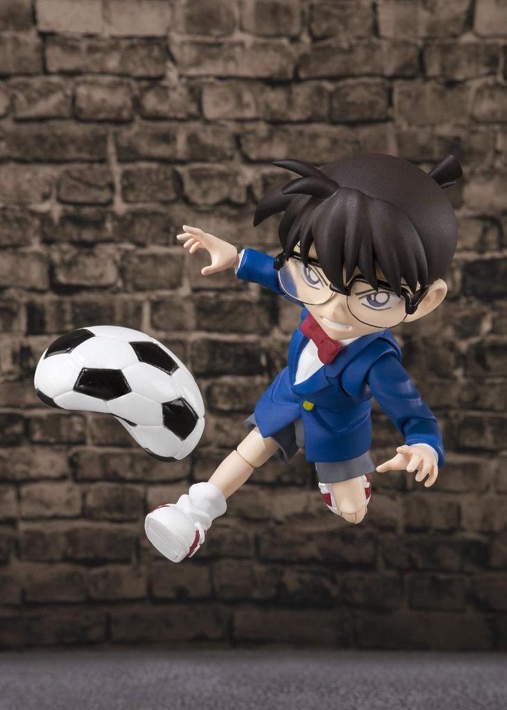 TAMASHII NATIONS Детектив Конан Конан Эдогава 90 мм окрашенная подвижная фигурка SHFiguarts Приблизительно. АБС и ПВХ