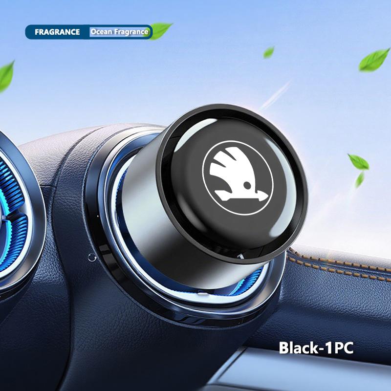 BATJ9 Car Air Freshener Aromatherapy Diffuser Accessories Perfume Decorative For Skoda octavia a5 a4 mk1 2 fabia superb rapid mk3 yeti