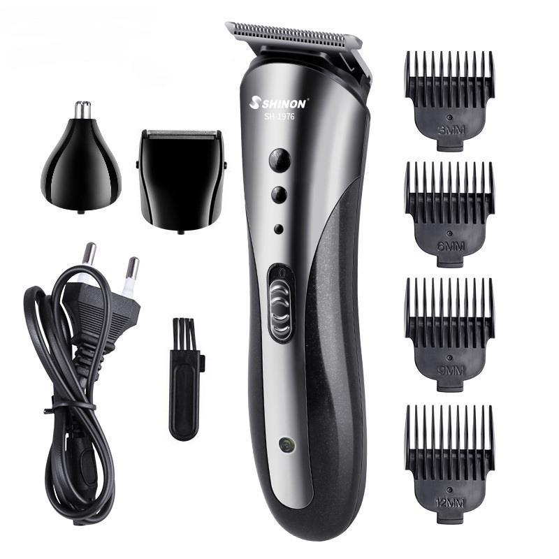 3 In 1 Rechargeable Hair Clipper Men Waterproof Electric Shaver Beard Nose Ear Shaver Hair Trimmer