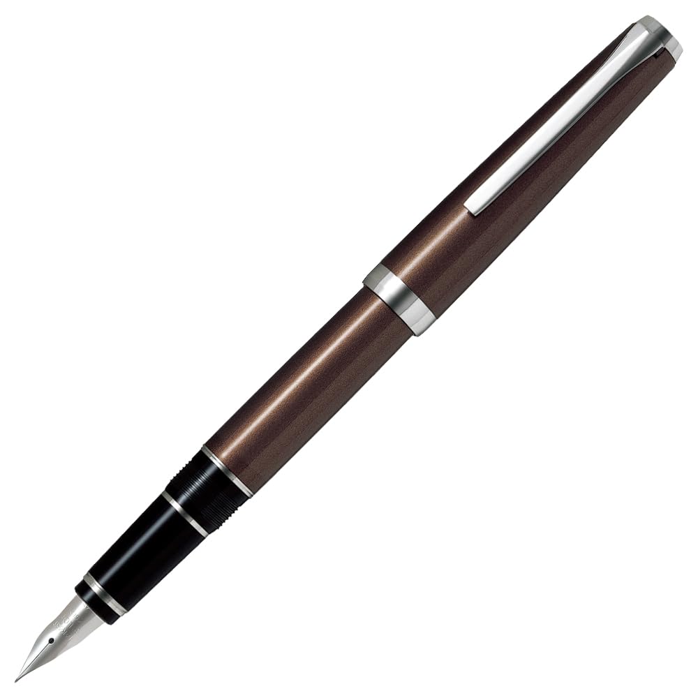 Pilot Перьевая ручка Elabo Brown с экстратонким пером (СЭФ) FE-25SR-BNSEF