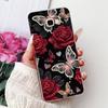 For Samsung J4 Plus Case Clear Cute Fashion Flowers Cool Painted Back Cover For Samsung Galaxy J4+ Phone Case SM-J415F SM-J415G