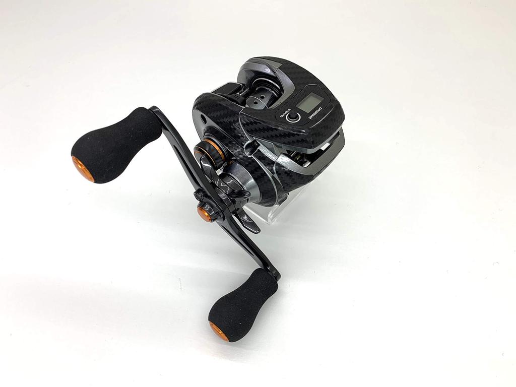 CUSTOM SEAT.JP YOROI Custom Decal for 17 Barchetta, Scratch Protection, Baitcasting Reel Customization (Black, Right-Handed)