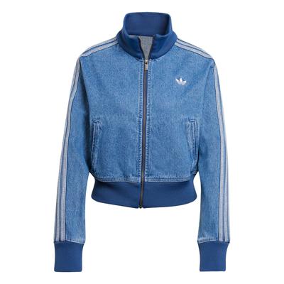 Женский спортивный топ из денима Adicolor Indigo Denim Women Streetwear JD2570