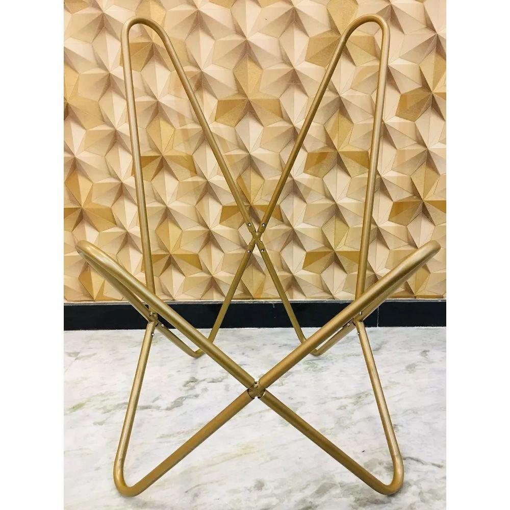 Кресло-бабочка ручной работы из кожи буйвола, винтажное, антикварное, кресло-акцент