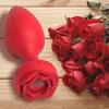 Роза Анальный Вибратор Для Женщин Фаллоимитатор Анальная Пробка Стимулятор точки G Носимый Вибратор Для Мужчин Массажер Простаты Анальные Бусины Игрушки Для Взрослых