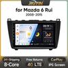 JIUYIN 2 din Android Авто Радио Для Mazda 6 Rui GH 2008 - 2015 Carplay 4G Автомобильный Мультимедиа GPS 2din Авто Радио