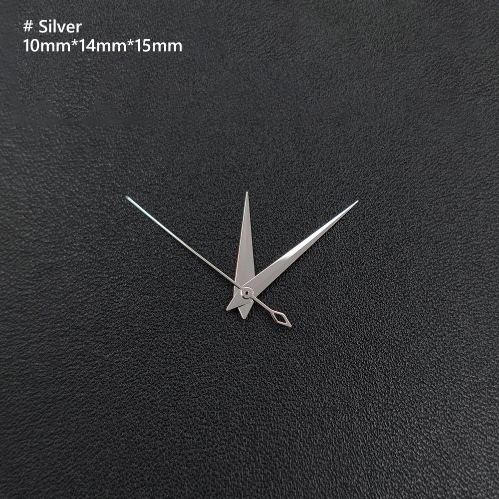 Mod NH35 Watch Hands Set 10*14*15mm Standard Presage Needles Silver/Rosegold Watch Hands Accessories Fit to NH35 NH36 NH38 NH39