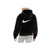 Nike Женская спортивная куртка Essential из искусственного меха (Азия) Черная женская уличная одежда DD5117-010