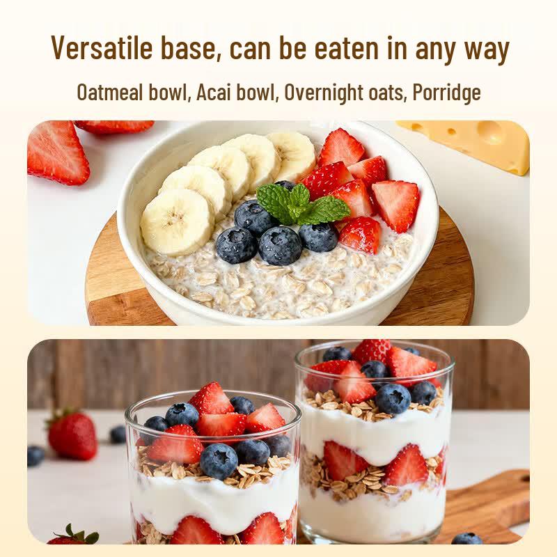 SOAIAC Organic High-Protein Sugar-Free Oatmeal