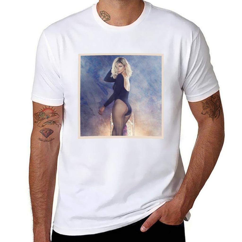 Fergie Double Dutchess Tshirt Nonshrink Basic Cotton Tshirt