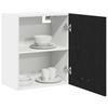 Lyon Wall Mounted Cabinet Set (2 pcs) Black Oak Effect 50 x 31 x 60 cm