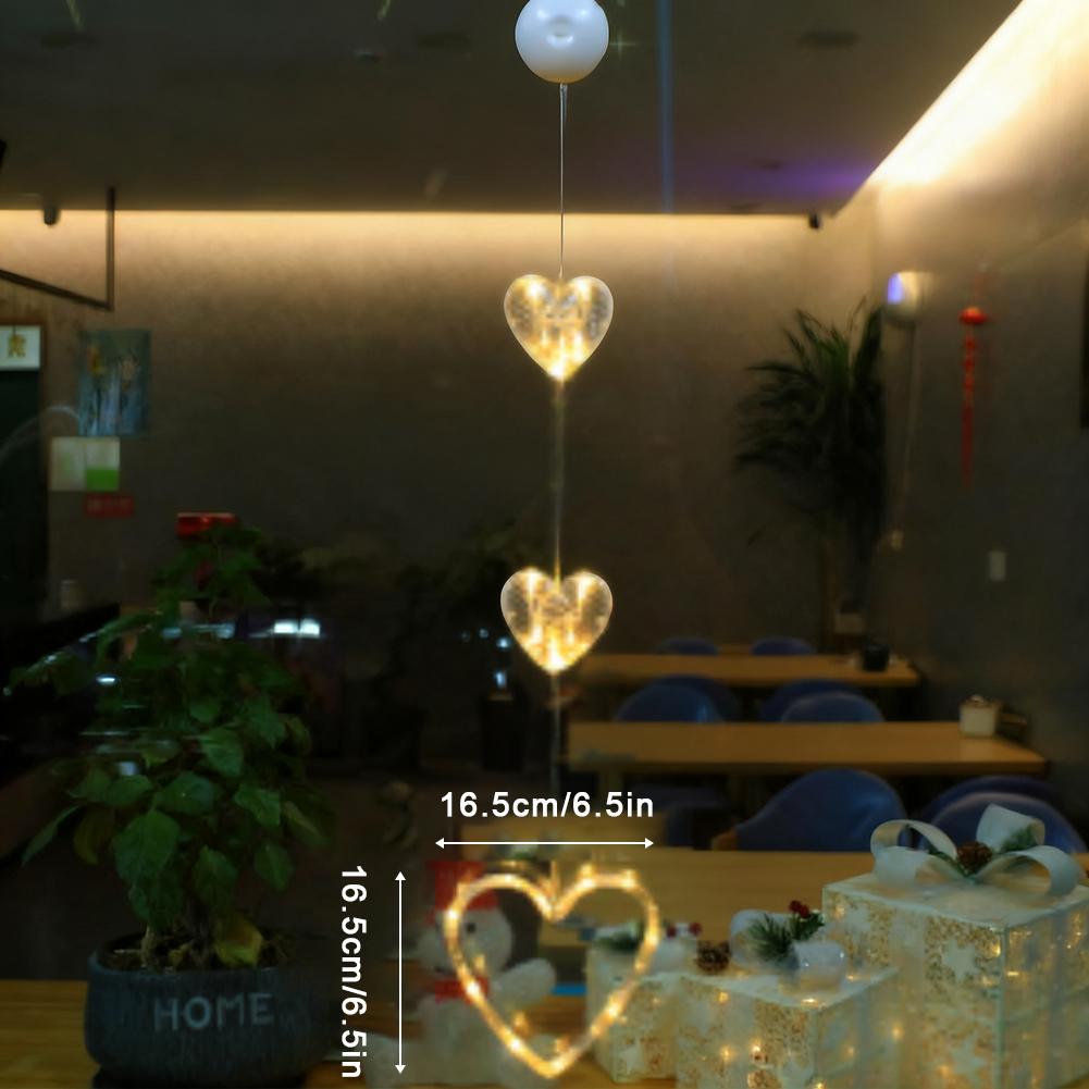 Светодиодные рождественские гирлянды на присоске Классические рождественские фигурки Для помещений и улицы Рождественское украшение окна Для дома Рождественское украшение 2025