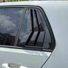 For VW Golf MK7 MK7.5 2013- Car Rear Louver Window Side Shutter Cover Trim Sticker Vent Scoop ABS Carbon Fiber Black Parts
