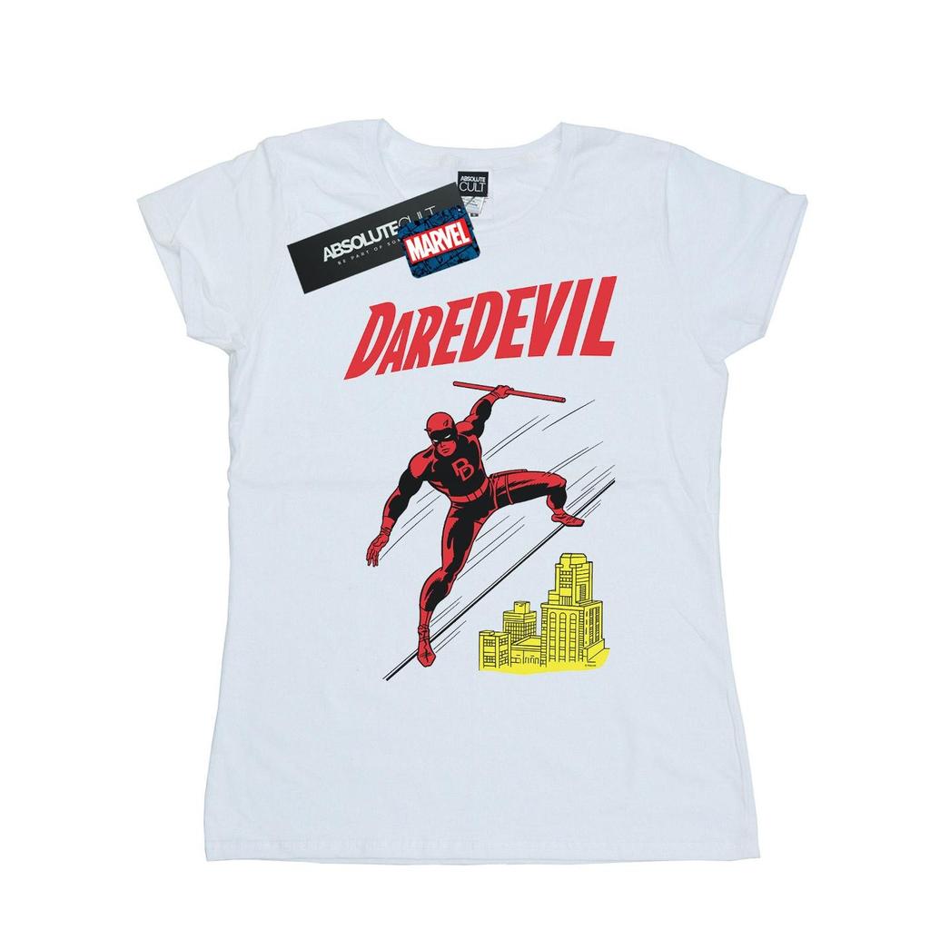 Marvel Womens/Ladies Daredevil Rooftop Cotton T-Shirt
