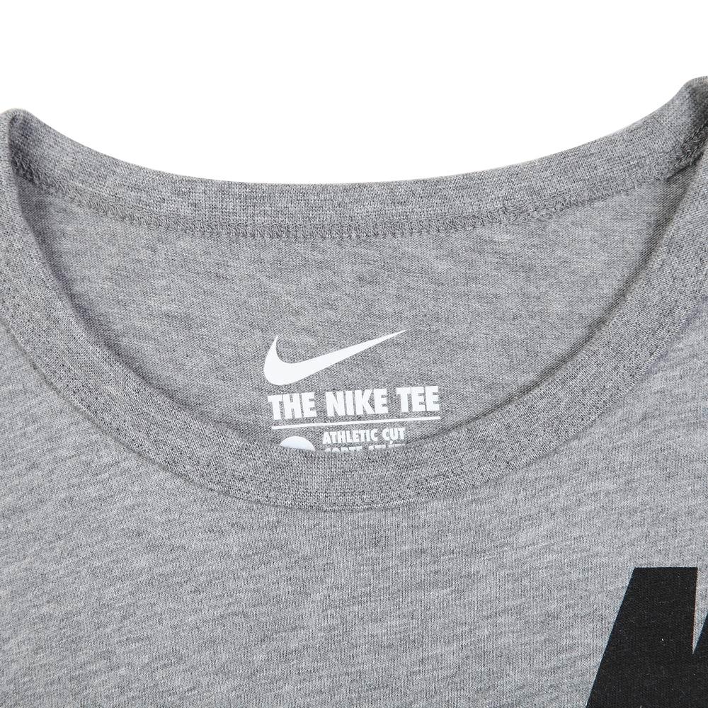 Nike Свитшот с круглым вырезом из дышащего трикотажа с коротким рукавом, серия Futura Lifestyle, мужские топы 685394-091