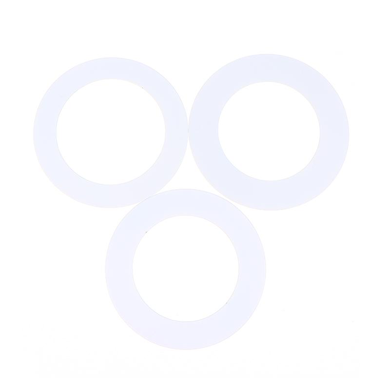 1 шт. Светодиодный спот-светильник, встраиваемый светильник, уплотнительные кольца, белый абажур, кольцо-адаптер, скрытые проставки, шайбы, прокладки для стойки освещения