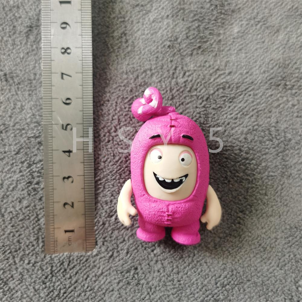 7 шт./комплект Аниме Мультфильм Oddbods Милые Игрушки Куклы ПВХ Фигурки