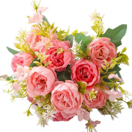 Beautiful Artificial Flower Realistic Looking Non-fading Decorative