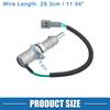 ABSOPRO Car Transmission Speed Sensor 25010VW000 for Infiniti QX4 V6 Black No. 3.3L 1997-2001, Plastic,
