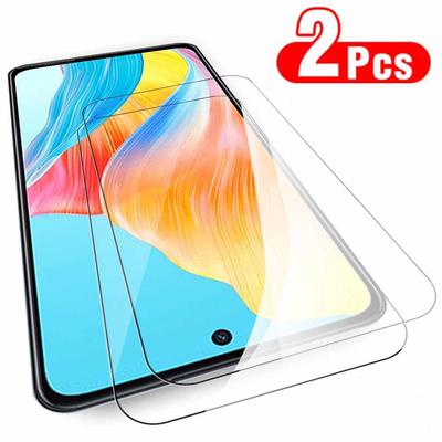 2 шт. HD прозрачное закаленное стекло Защитная пленка для экрана для Realme C30 C31 C33 C35 C55 C53 OPPO A18 A38 A58 A78 A98 5G A15 A16