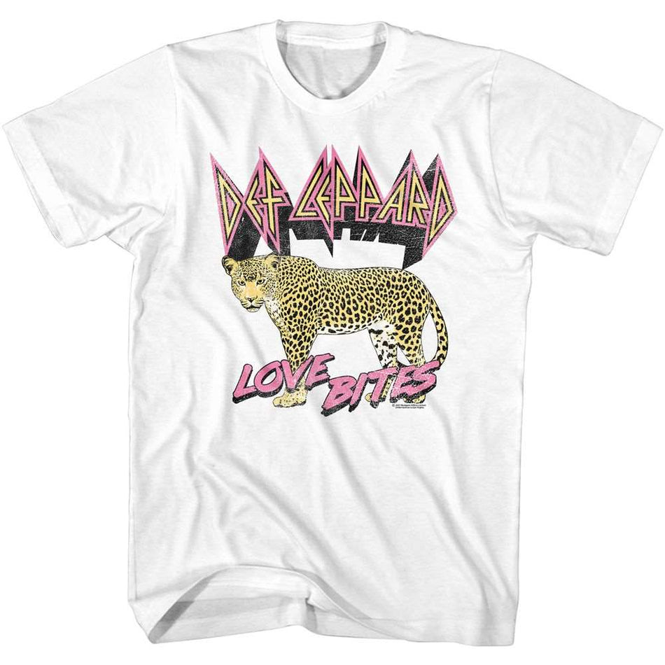 Def Leppard 1983 USTour Футболка Винтажная Уличная Хип-Хоп Мужская Женская Хлопок Короткий Рукав Streetwear Харадзюку Женская Мужская Одежда