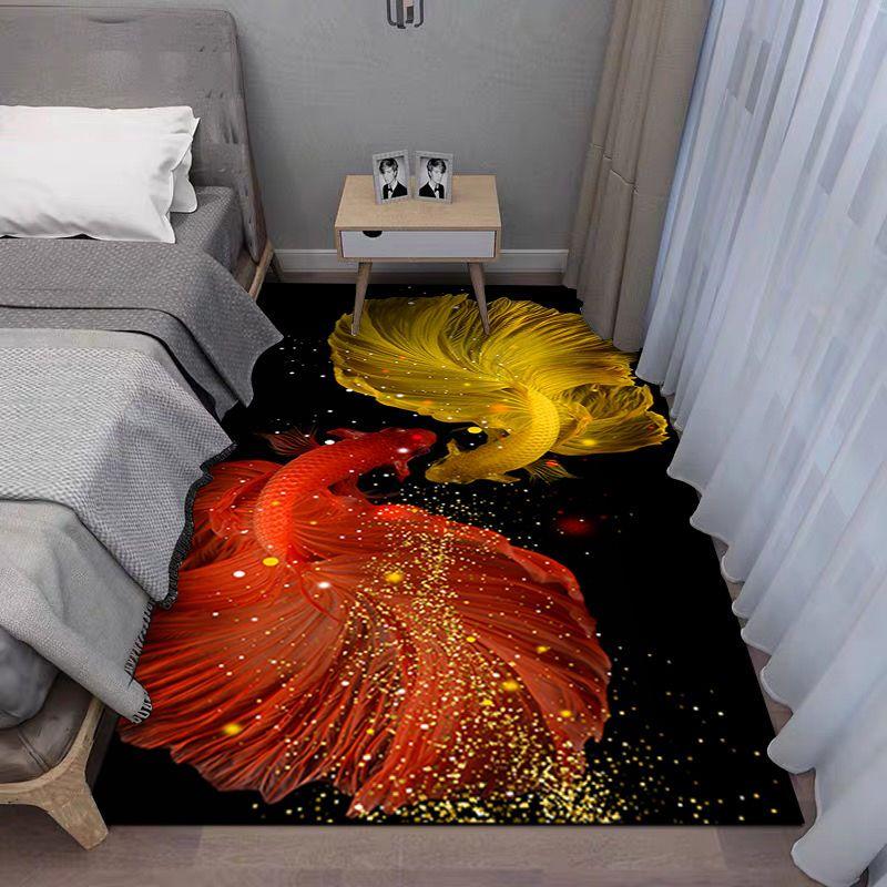 3D ковер большой площади, прикроватная подставка для ног для всей комнаты, спальни, бытовой грязеотталкивающий коврик для эркера, балкона, высококачественный напольный коврик