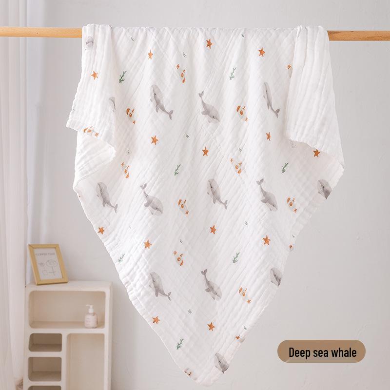 Baby Soft Pure Cotton Quick-Dry Bath Towel for Newborns and Children