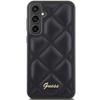 Guess Guhcs23Fepsqsqsk S23 Fe S711Czarny/Black Hardcase Pikowane Metalowe Logo