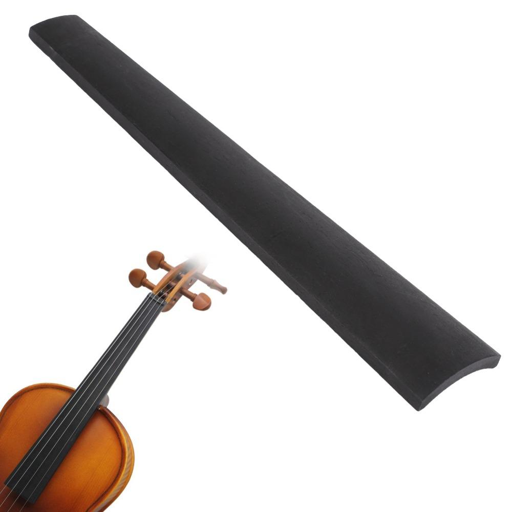 1/2 1/8 Violin Replacement Part Black Violin Accessories Professional Cello Fingerboard Violin