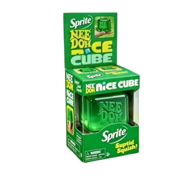 Dr Pepper X Needoh Nice Cube Сквиши Игрушка для снятия стресса, Мягкий кубик-фиджет для сжатия для детей и взрослых, Сенсорная игрушка для снятия тревожности