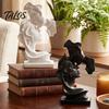 Декоративная скульптура для Resin Art, Скульптура целующейся пары, Абстрактная скульптура пары для декора дома, Минималистичная двусторонняя статуэтка лица, Романтическая