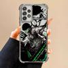 Аниме One Piece Зоро Мягкий чехол-бампер для телефона для Samsung Galaxy A52 A55 A16 A24 A21s A33 A35 A36 A25 A26 A15 A13