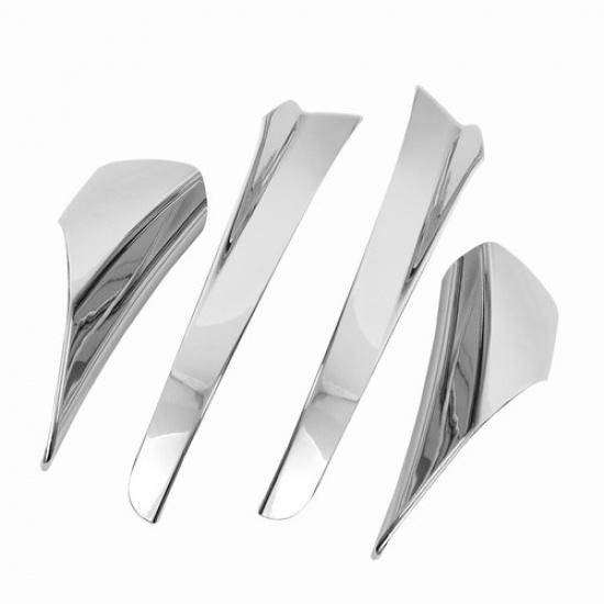 Fit For 2019-2021 Cadillac XT6 ABS Chrome Rearview Mirror Cover Trim Strip 4PCS