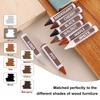 5/8/12Pcs Furniture Repair Pen Markers Touch Up Filler Sticks Paraffin Wax Pen Crayons for Scratches Wood Floors Table Cover Ups