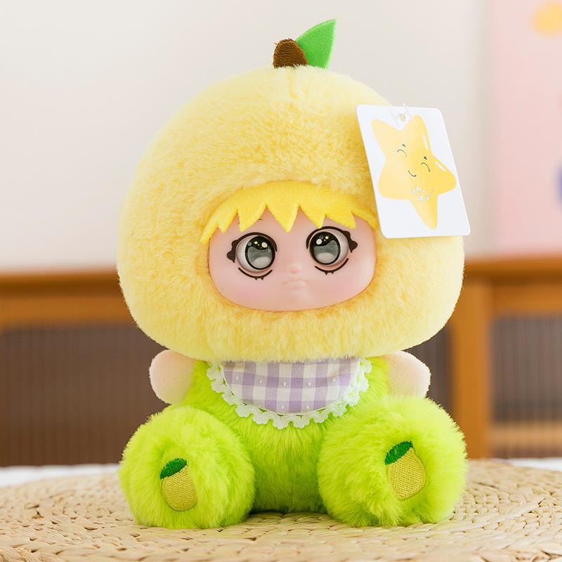 MM ириска красочные фрукты плюшевая серия сюрприз трендовая игра подарок милый детский кулон кукла